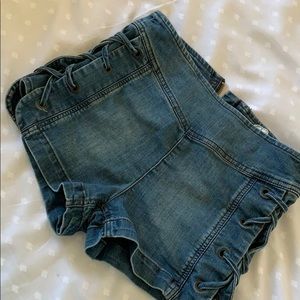 Free People Denim Shorts